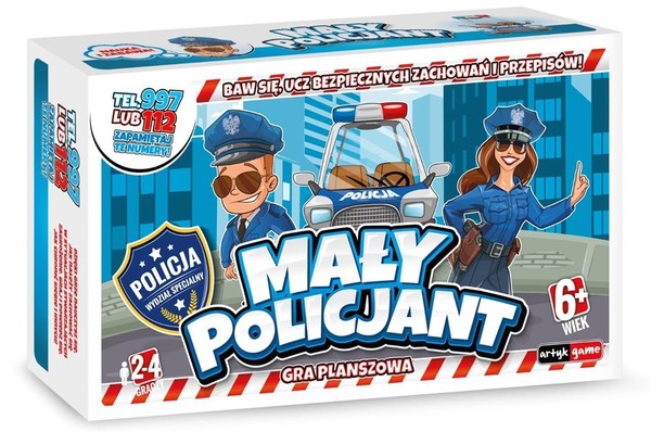 Gra Mały Policjant wersja podróżna