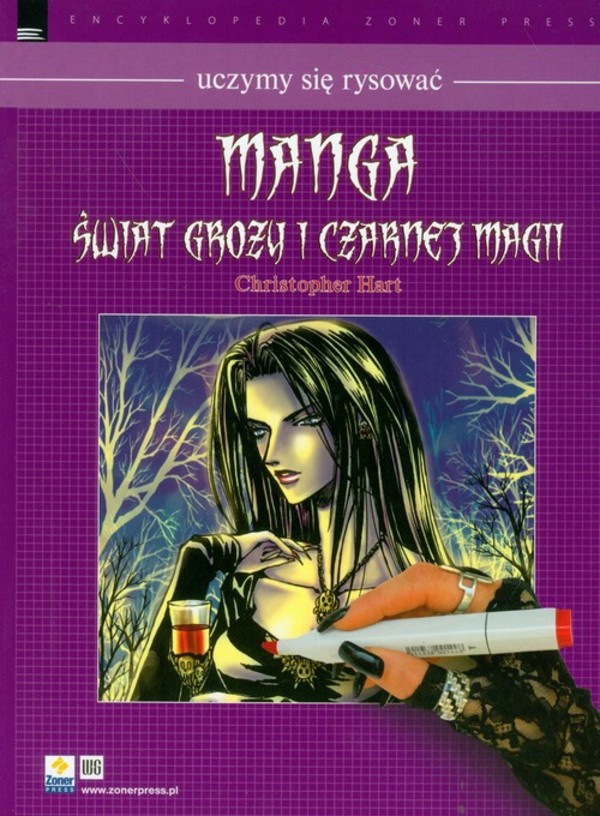 MANGA ŚWIAT GROZY I CZARNEJ MAGII. UCZYMY SIĘ RYSOWAĆ