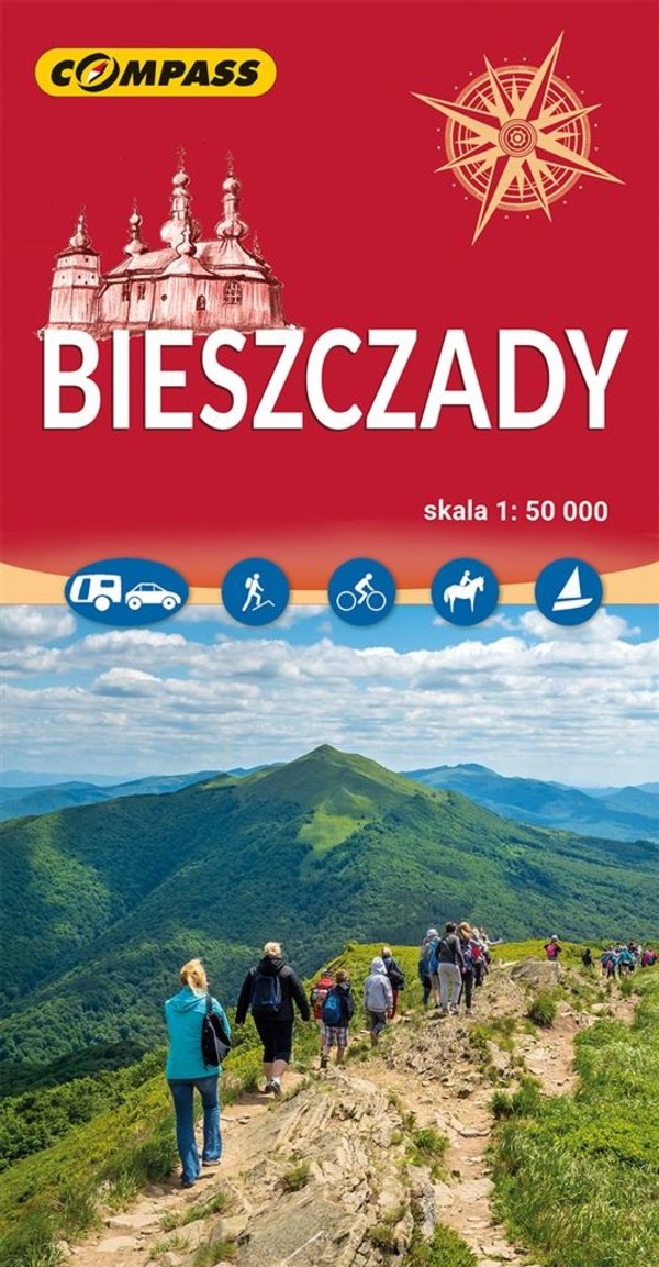 Mapa Bieszczady 1:50 000