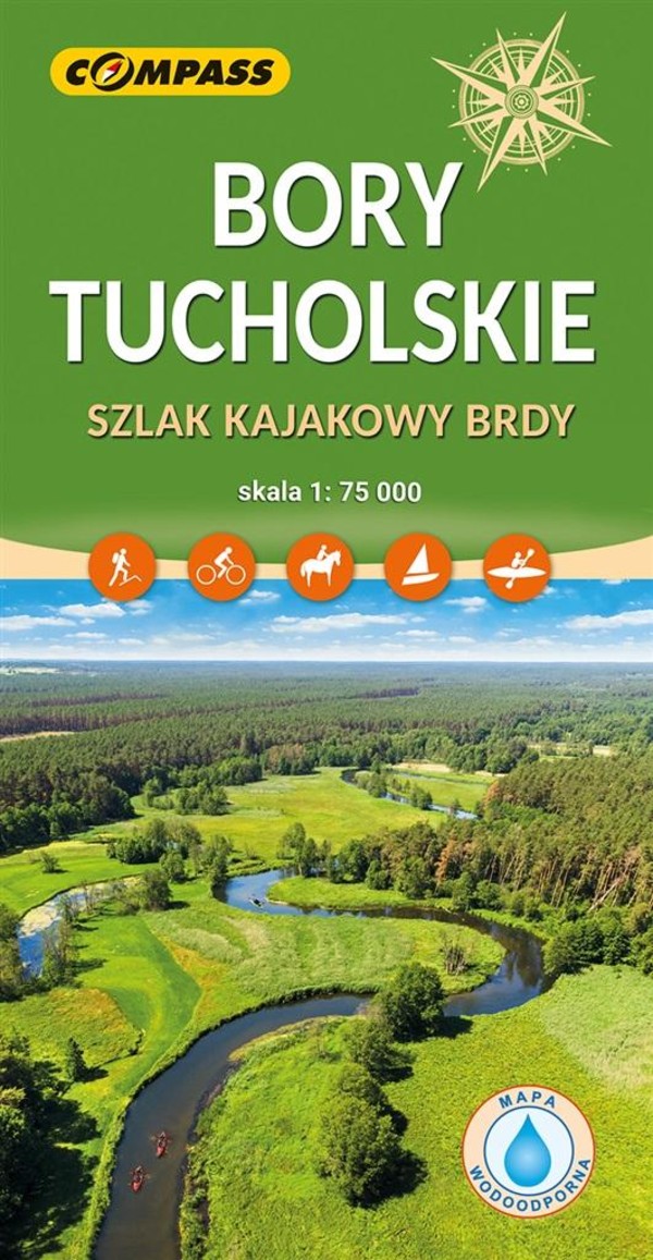 Mapa Bory Tucholskie 1:75 000