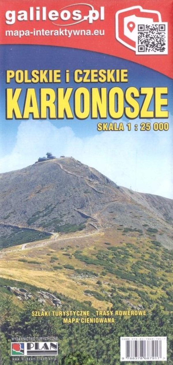 Mapa Karkonosze 1:25 000