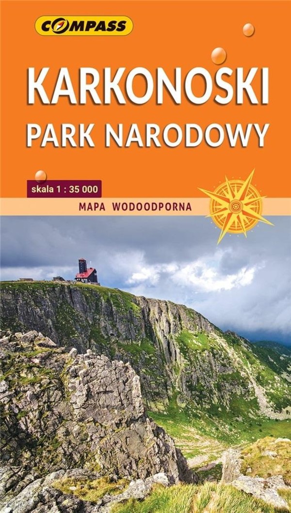 Mapa kieszonkowa Karkonoski Park Narodowy Mapa laminowana