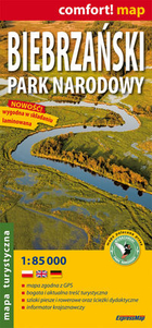 Biebrzański park Narodowy Mapa turystyczna 1:85 000 Comfort!map
