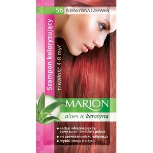 Marion 4-8 myć 56 Intensywna Czerwień Szampon koloryzujący