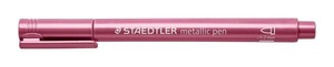 Marker metaliczny M czerwony (10szt) STAEDTLER