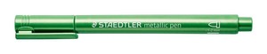 Marker metaliczny M zielony (10szt) STAEDTLER