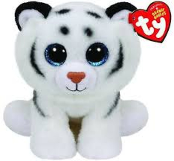 Maskotka Beanie Boos biały tygrys Tundra 15 cm