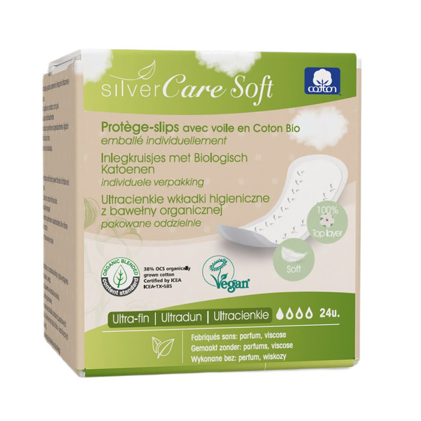 Ultracienkie Soft Wkładki higieniczne z bawełny organicznej