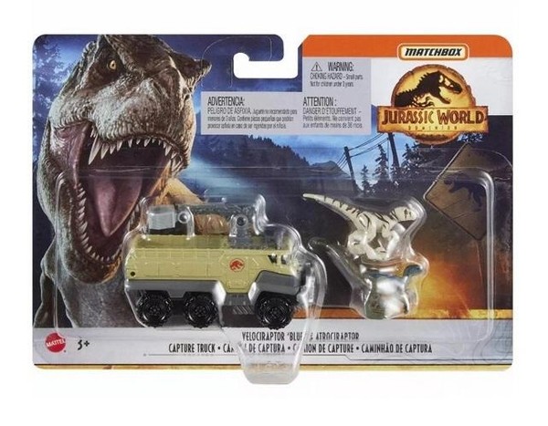 Pojazd Transporter z dinozaurami Matchbox Jurassic World