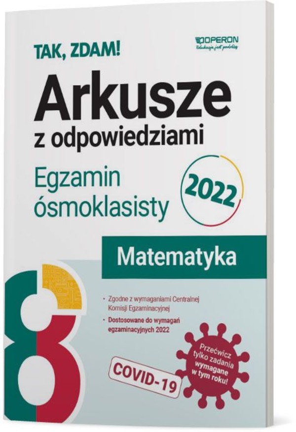 Matematyka Egzamin ósmoklasisty 2022 Arkusze - Beata Dotka Operon ...