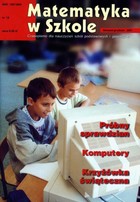 Matematyka w Szkole. Czasopismo dla nauczycieli szkół podstawowych i gimnazjów. Nr 12 - pdf