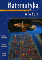 Matematyka w Szkole. Czasopismo dla nauczycieli szkół średnich - pdf Nr 5