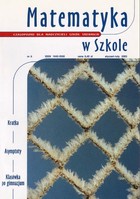 Matematyka w Szkole. Czasopismo dla nauczycieli szkół średnich - pdf Nr 6