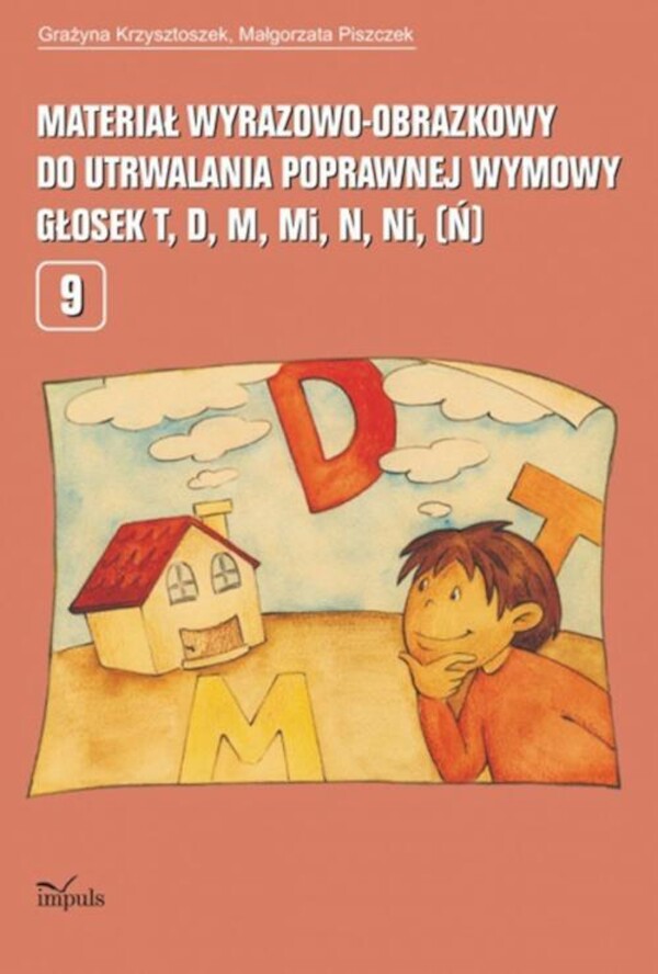 Materiał wyrazowo-obrazkowy do utrwalania poprawnej wymowy głosek t, d, m, mi, n, ni (ń) - pdf