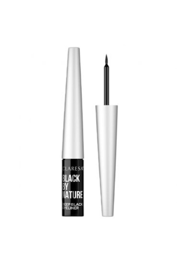 Matte By Nature matowy eyeliner w płynie Deep Black