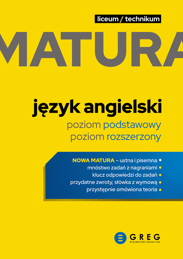 Matura. Język Angielski. Repetytorium Maturalne. Poziom Podstawowy I ...