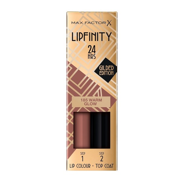 Lipfinity Gilded Edition 185 Warm Glow Pomadka do ust z balsamem