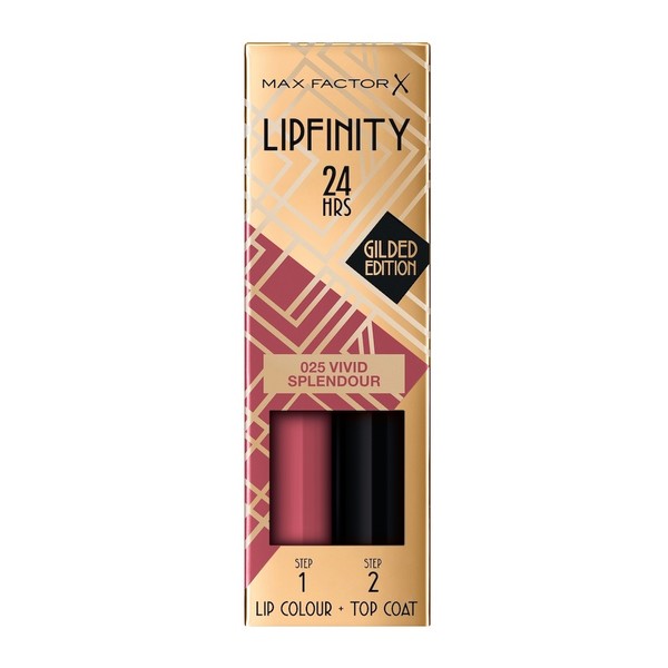 Lipfinity Gilded Edition 025 Vivid Splendour Pomadka do ust z balsamen