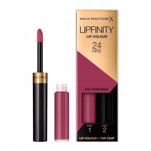 MAX FACTOR_Lipfinity Lip Colour długotrwała pomadka do ust 040 Vivacious + Lipfinity Lip Colour