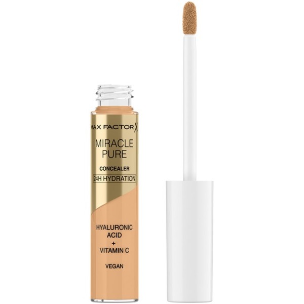 Miracle Pure Concealer 02 Korektor rozświetlający do twarzy z Witaminą C i Kwasem Hialuronowym