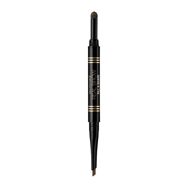 MAX FACTOR_Real Brow Fill &, Shape dwustronna kredka do brwi 03 Medium Brown Real Brow Fill & Shape Pencil