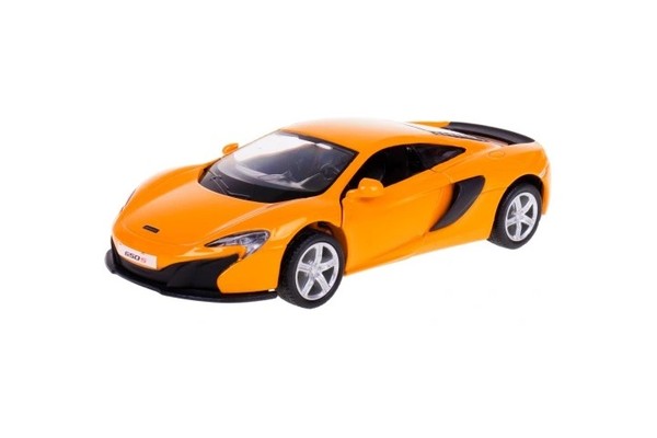 Auto McLaren 650S pomarańczowy