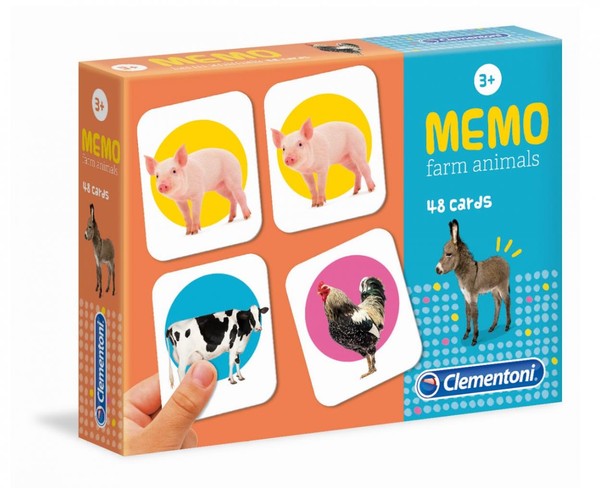 Gra Memo Zwierzęta na farmie