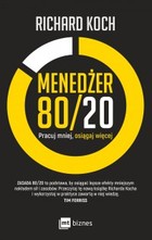 Menedżer 80/20. Pracuj mniej, osiągaj więcej - mobi, epub