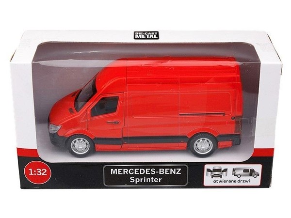 Mercedes Benz Sprinter czerwony