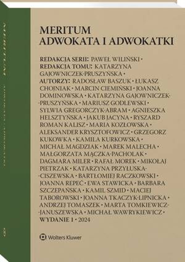 Meritum adwokata i adwokatki - pdf