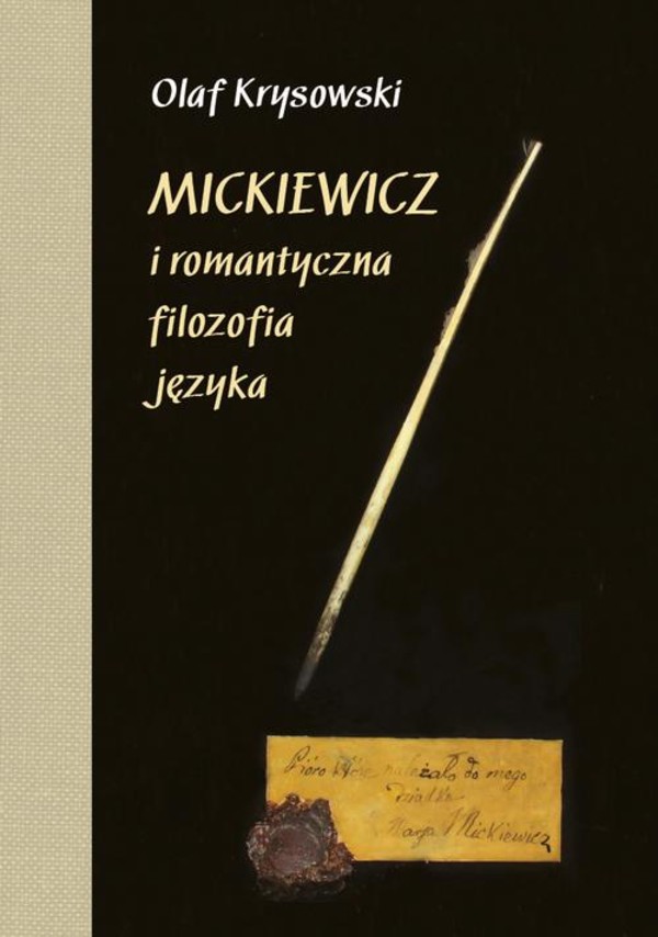 Mickiewicz i romantyczna filozofia języka - mobi, epub, pdf