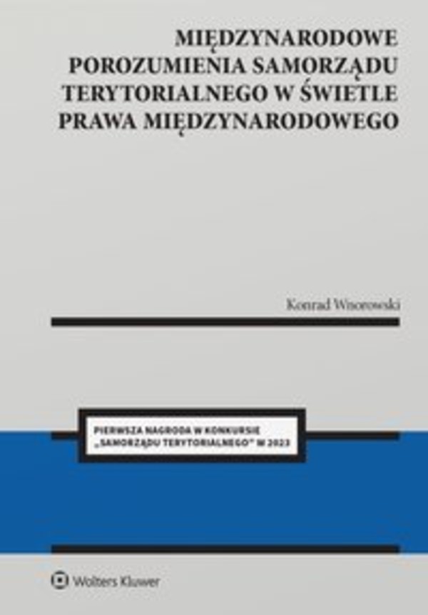 Międzynarodowe porozumienia samorządu terytorialnego w świetle prawa międzynarodowego - epub, pdf 1