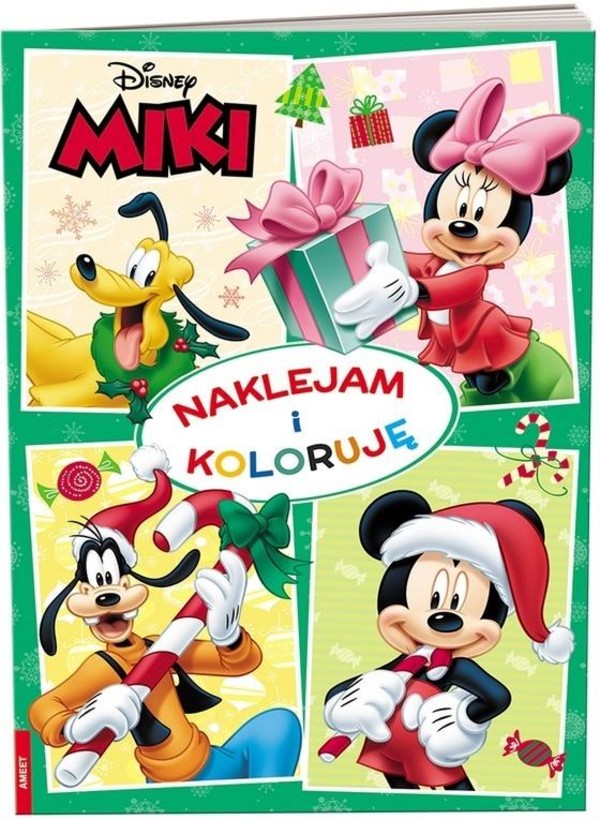 Disney Miki Naklejam i Koloruję