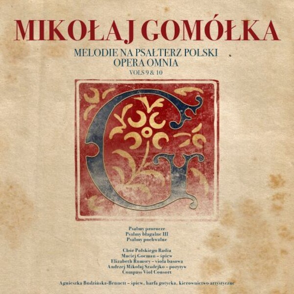 Mikołaj Gomółka: Melodie na psałterz polski vol. 5 (9-10)