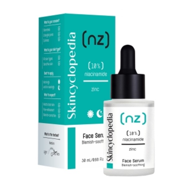 10% Niacinamide + 1% Zinc Serum do twarzy przeciwko niedoskonałościom