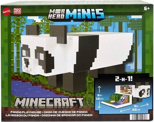 Figurki Minecraft Domek zabaw pandy