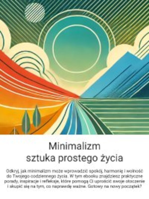 Minimalizm. Sztuka prostego życia - epub, pdf