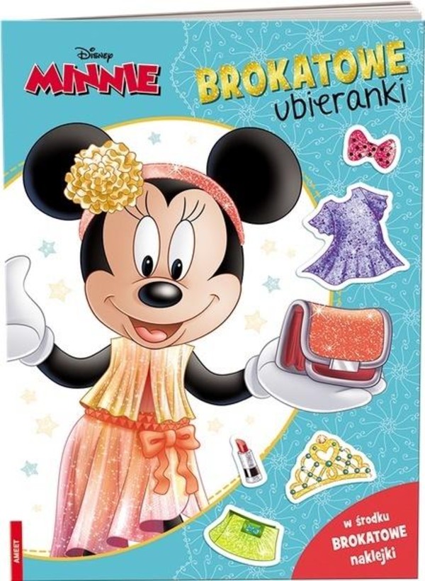 Minnie Brokatowe ubieranki