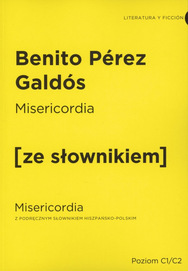 Misericordia z podręcznym słownikiem hiszpańsko-polskim