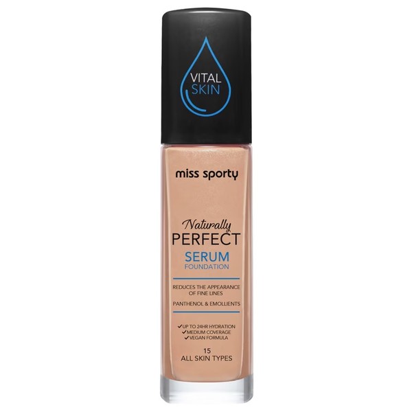 Naturally Perfect All Skin Serum Foundation 15 Cold Podkład do twarzy