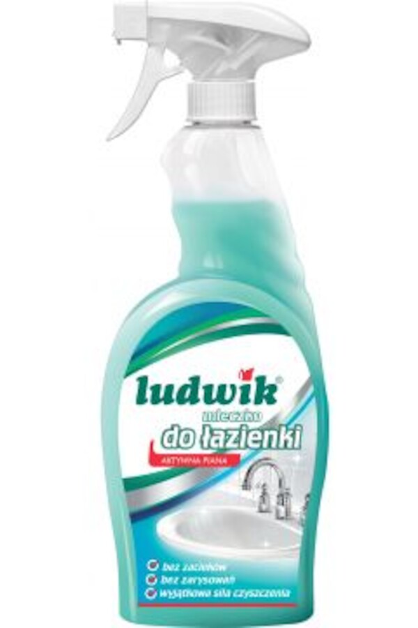 Mleczko do czyszczenia łazienki spray