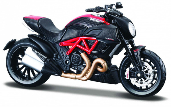 Model metalowy Ducati Diavel Carbon z podstawką Skala 1:18