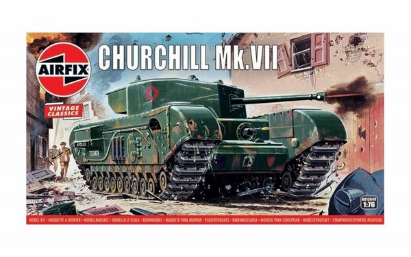 Model plastikowy Czołg Churchill MkVII 1:76