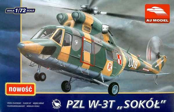 Model plastikowy Helikopter PZL W-3T Sokół