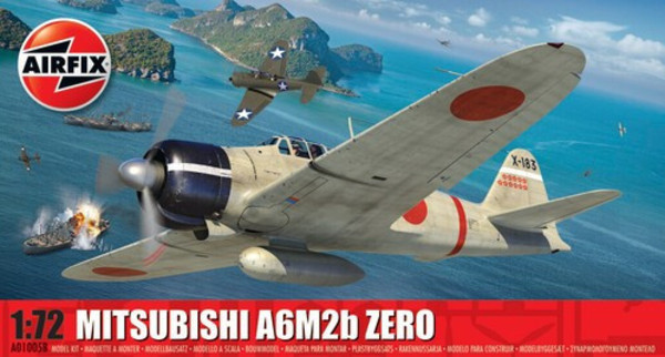 Model plastikowy Mitsubishi A6M2b Zero