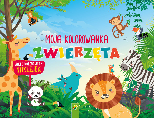 Zwierzęta Moja kolorowanka