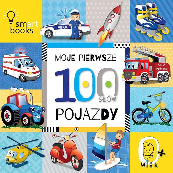 Moje pierwsze 100 słów Pojazdy 0+