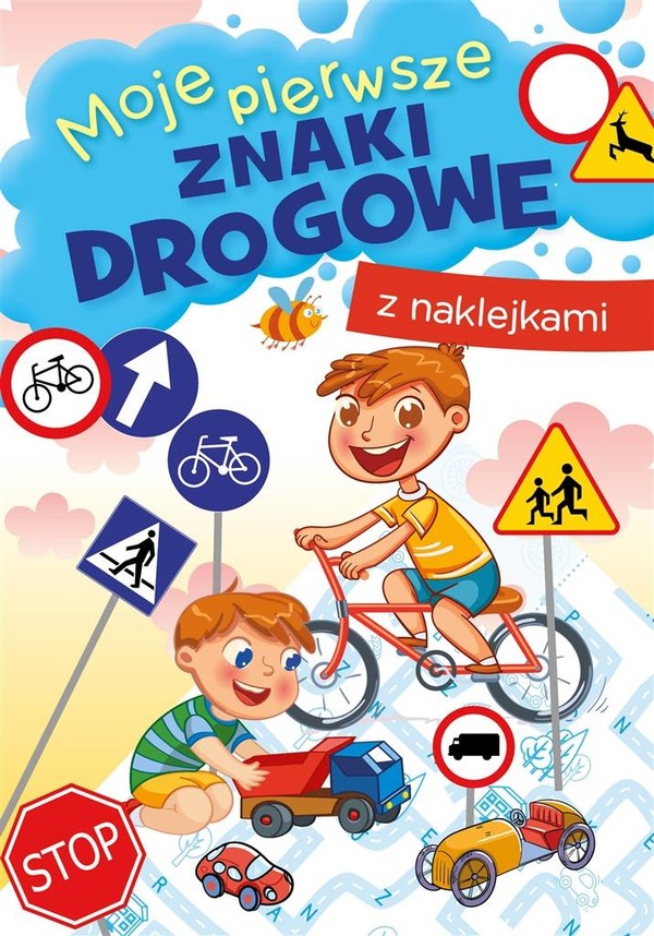 Moje pierwsze znaki drogowe z naklejkami