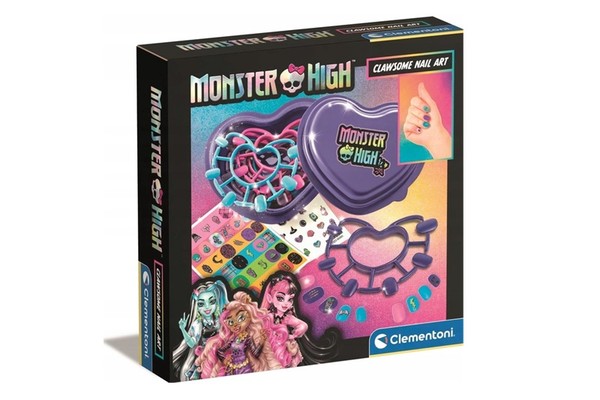 Zestaw Monster High. Ozdoba paznokci