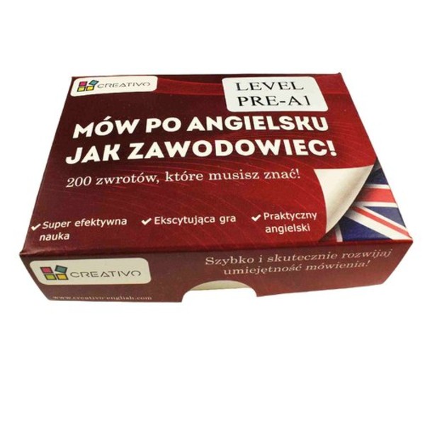 Mów po angielsku jak zawodowiec / Speak English Like a Pro (Level PRE-A1)